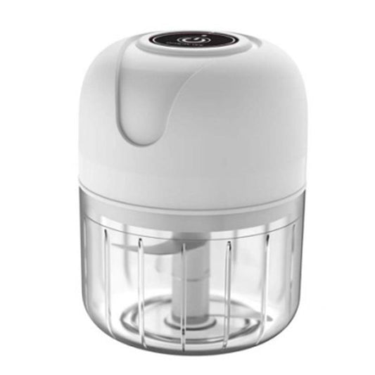 Mini Hachoir Électrique Multifonction 250 ml – Coupe-Légumes, Ail, Oignons, Herbes & Viande – Rechargeable USB