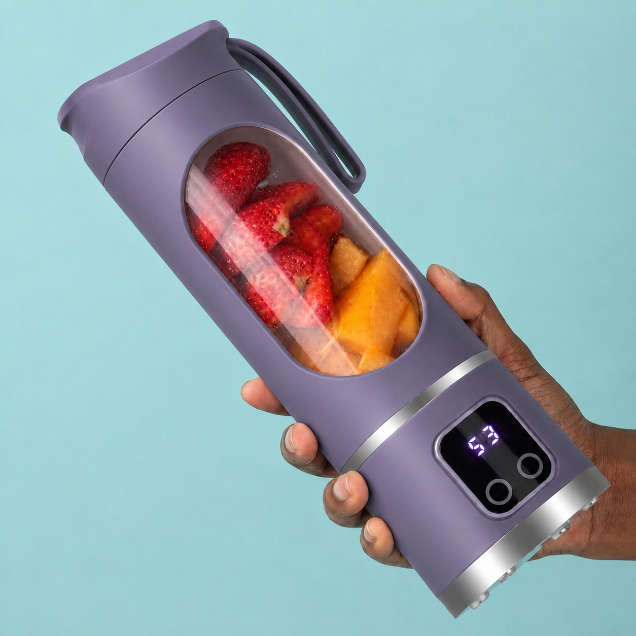 Mini Mixeur Portable Rechargeable USB pour Smoothies, Fruits & Jus