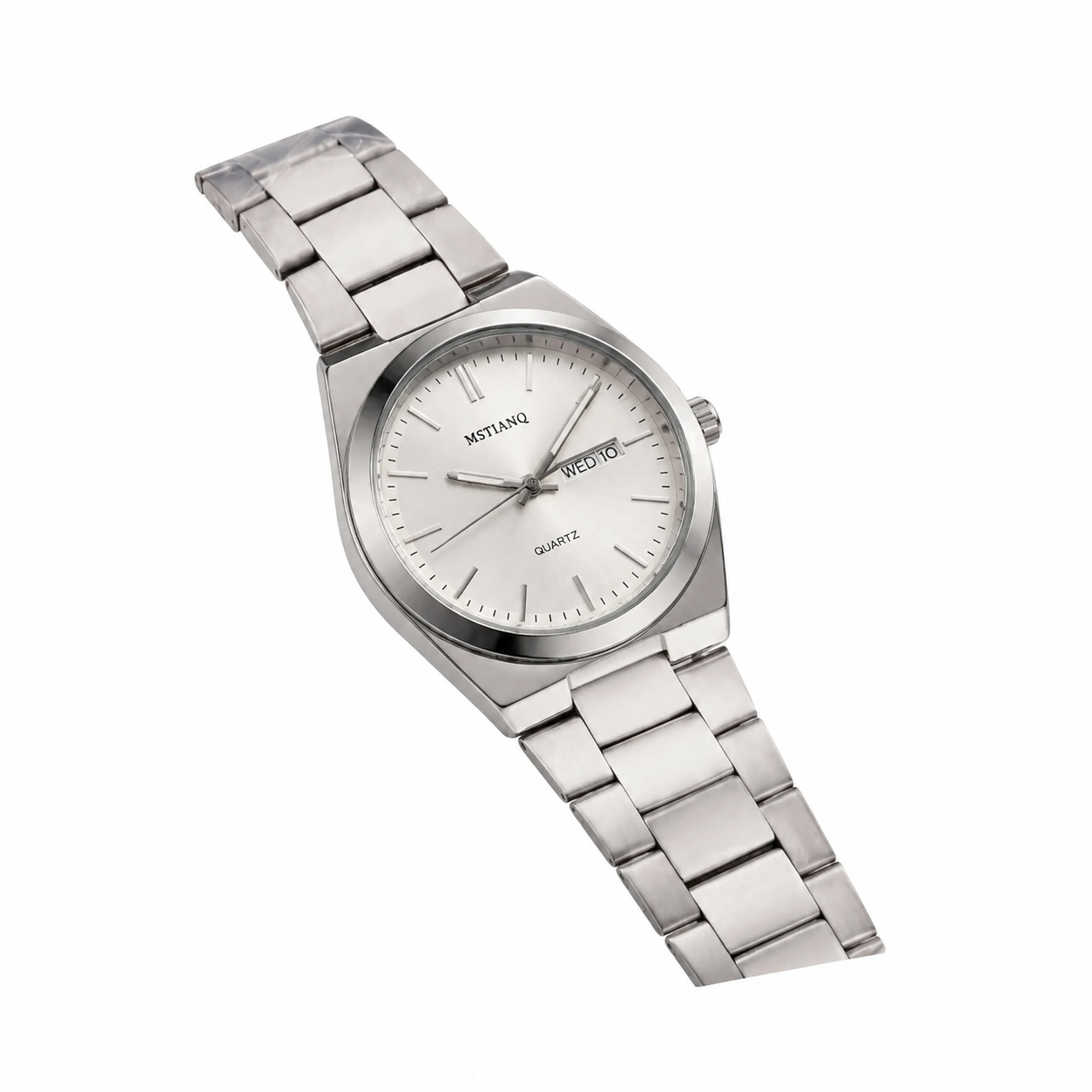 Montre Élégance Stylée Homme avec Bracelet en Acier Inoxydable