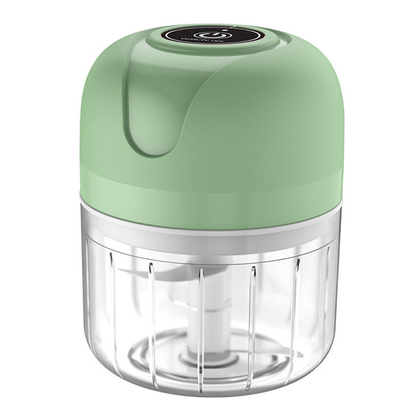 Mini Hachoir Électrique Multifonction 250 ml – Coupe-Légumes, Ail, Oignons, Herbes & Viande – Rechargeable USB