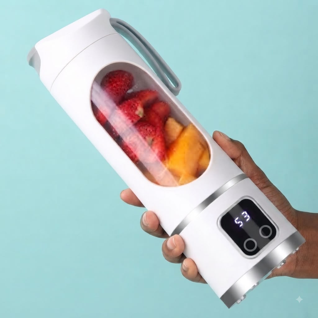 Mini Mixeur Portable Rechargeable USB pour Smoothies, Fruits & Jus
